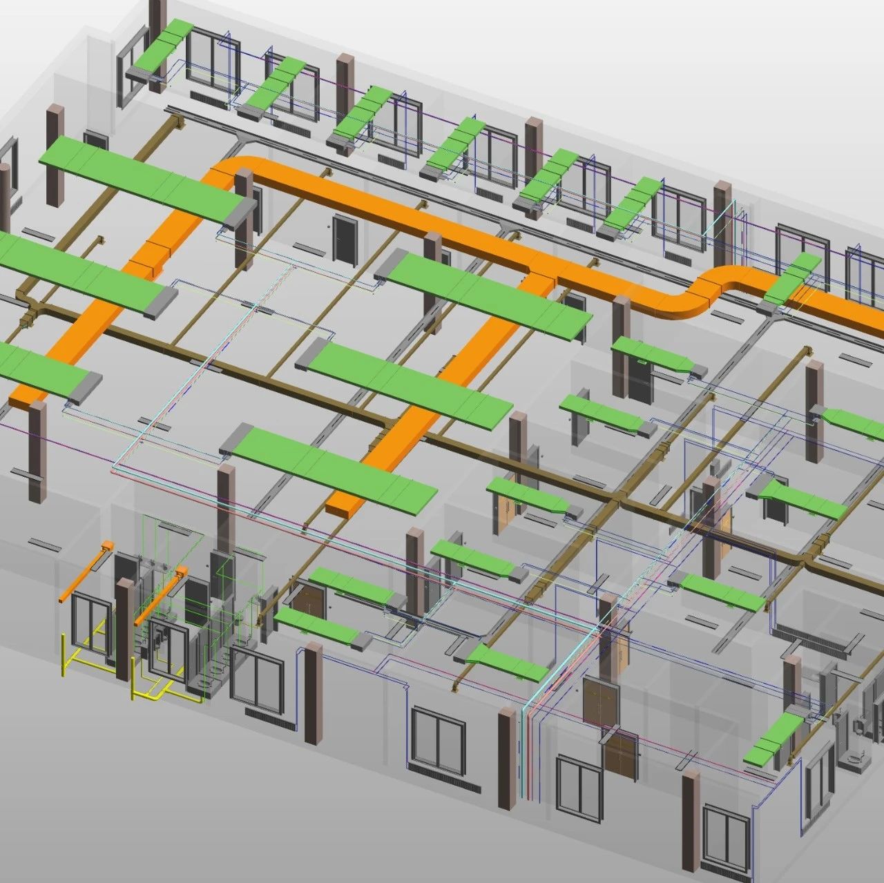 全国BIM等级考试二级设备难点解析