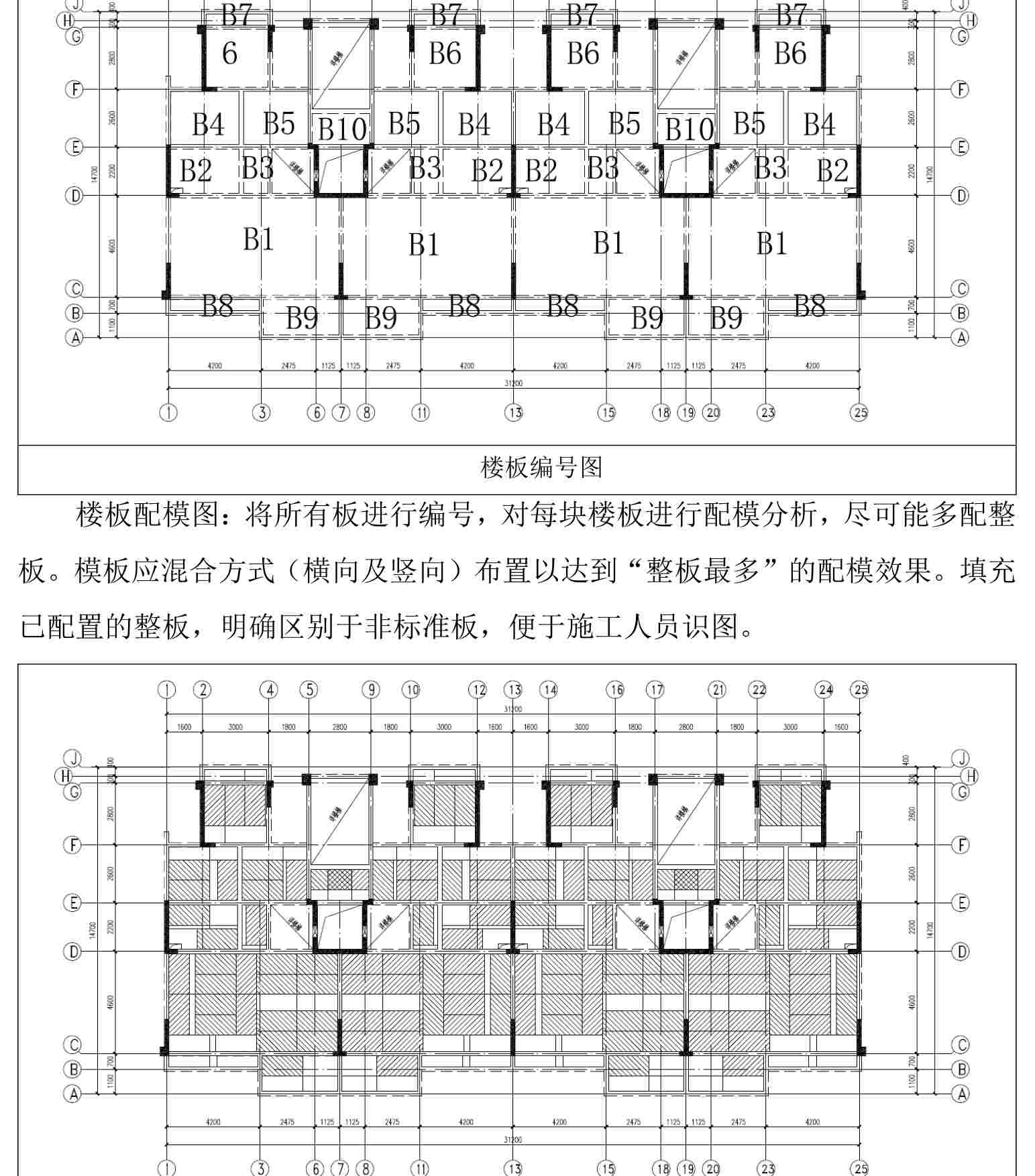 住宅项目木模板全配模施工技术方案要点
